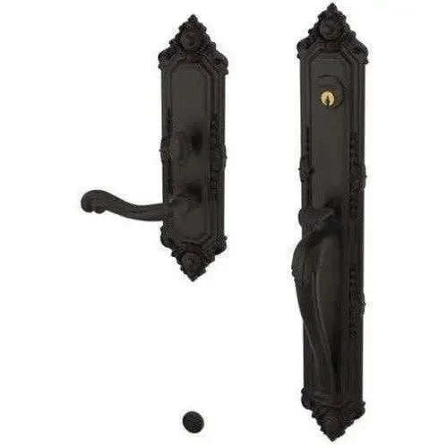 Baldwin EstateBaldwin Kensington Mortise Handleset Entrance Trim with Interior 5108 Lever in 