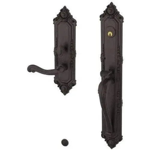 Baldwin EstateBaldwin Kensington Mortise Handleset Entrance Trim with Interior 5108 Lever in 