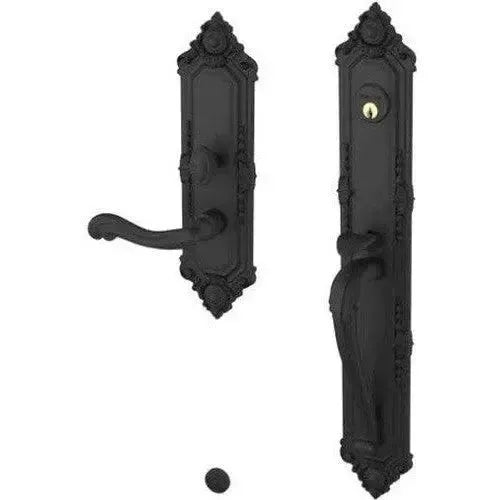 Baldwin EstateBaldwin Kensington Mortise Handleset Entrance Trim with Interior 5108 Lever in 