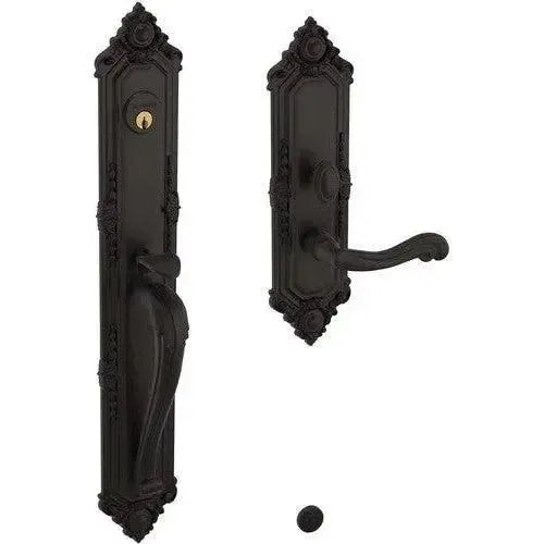 Baldwin EstateBaldwin Kensington Mortise Handleset Entrance Trim with Interior 5108 Lever in 