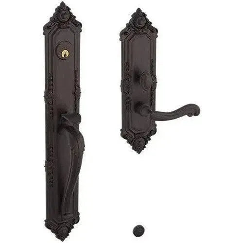 Baldwin EstateBaldwin Kensington Mortise Handleset Entrance Trim with Interior 5108 Lever in 