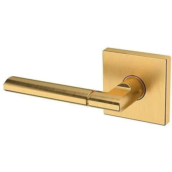 Baldwin L021 Lever with R017 Rosette Lifetime Satin Brass