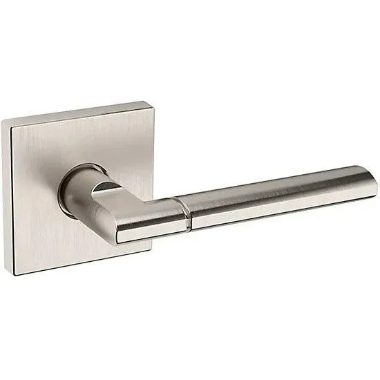 Baldwin L021 Lever with R017 Rosette Lifetime Satin Nickel