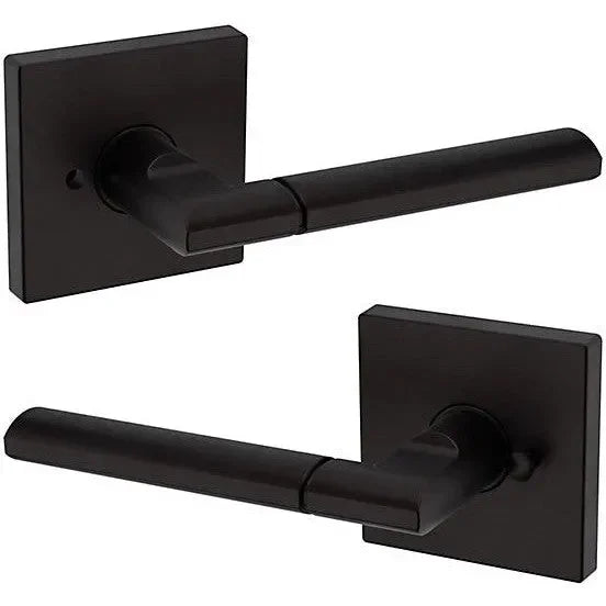 Baldwin L021 Lever with R017 Rosette Oil Rubbed Bronze