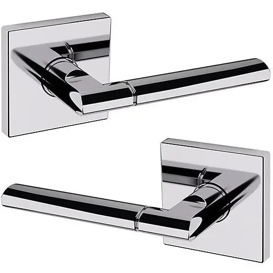 Baldwin L021 Lever with R017 Rosette Polished Chrome