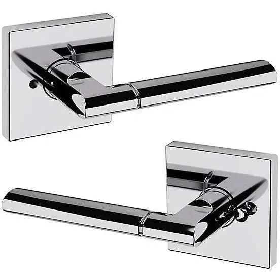 Baldwin L021 Lever with R017 Rosette Polished Chrome
