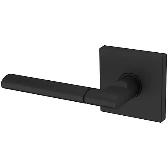 Baldwin L021 Lever with R017 Rosette Satin Black