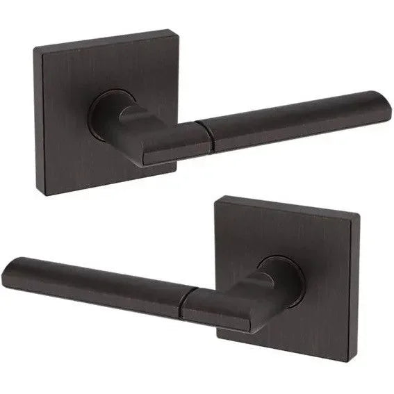 Baldwin L021 Lever with R017 Rosette Venetian Bronze