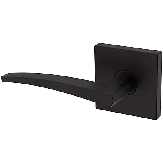 Baldwin Estate L022 Left Handed Half Dummy Lever with R017 Rosette in Oil Rubbed Bronze finish