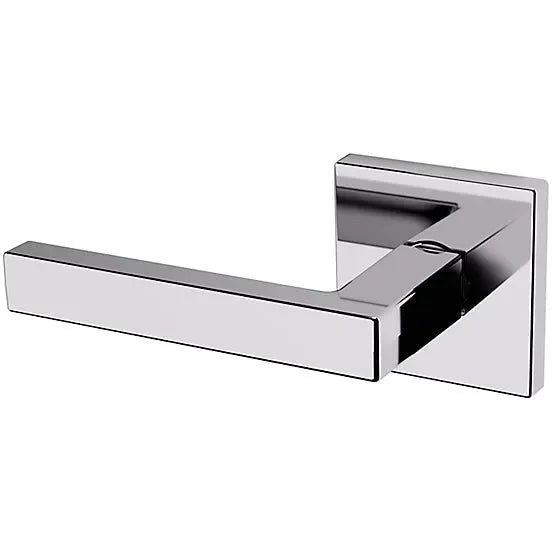 Baldwin Estate L023 Left Handed Half Dummy Lever with R017 Rosette in Polished Chrome finish