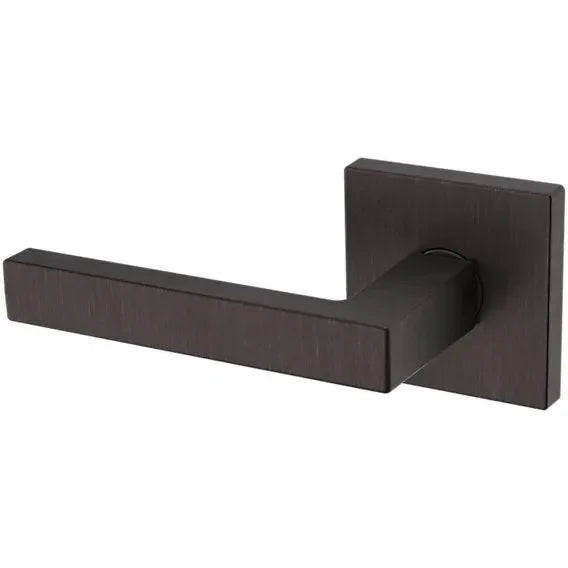 Baldwin Estate L023 Left Handed Half Dummy Lever with R017 Rosette in Venetian Bronze finish