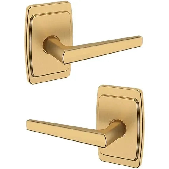 Baldwin EstateBaldwin L024 Palm Springs Lever with R046 Rosette in 