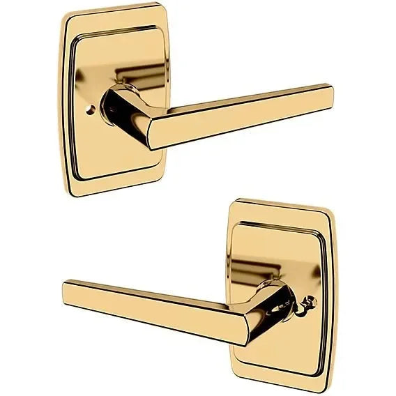 Baldwin EstateBaldwin L024 Palm Springs Lever with R046 Rosette in 