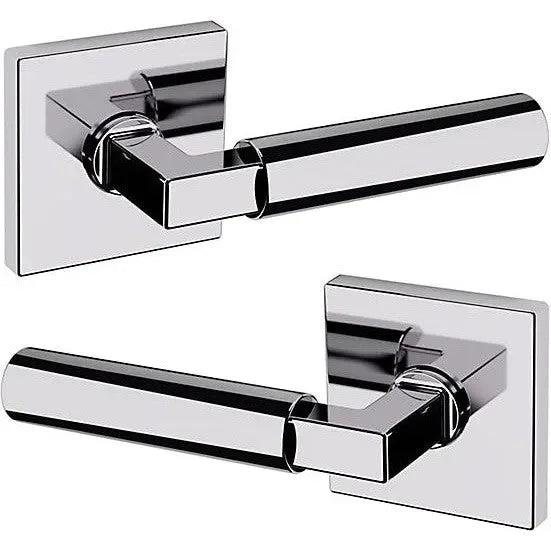 Baldwin Estate L029 Gramercy Full Dummy Lever with R017 Rosette in Polished Chrome finish
