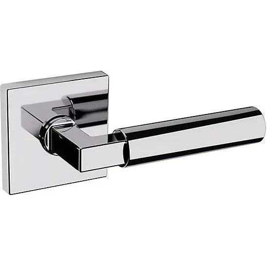 Baldwin Estate L029 Gramercy Right Handed Half Dummy Lever with R017 Rosette in Polished Chrome finish