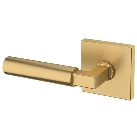 Baldwin Estate L029 Gramercy Left Handed Half Dummy Lever with R017 Rosette in Vintage Brass finish