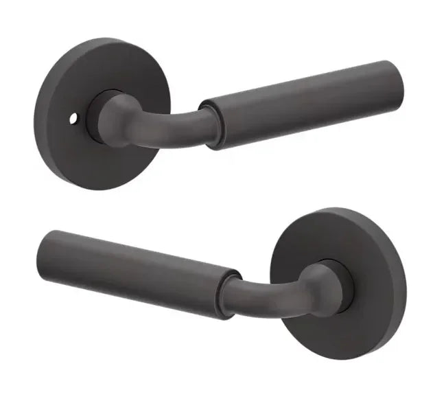 Baldwin L031 Gramercy Curved Lever with 5046 Rosette Oil Rubbed Bronze