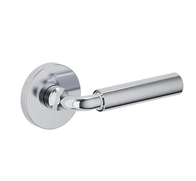Baldwin L031 Gramercy Curved Lever with 5046 Rosette Polished Chrome