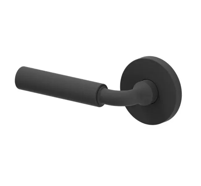 Baldwin L031 Gramercy Curved Lever with 5046 Rosette Satin Black