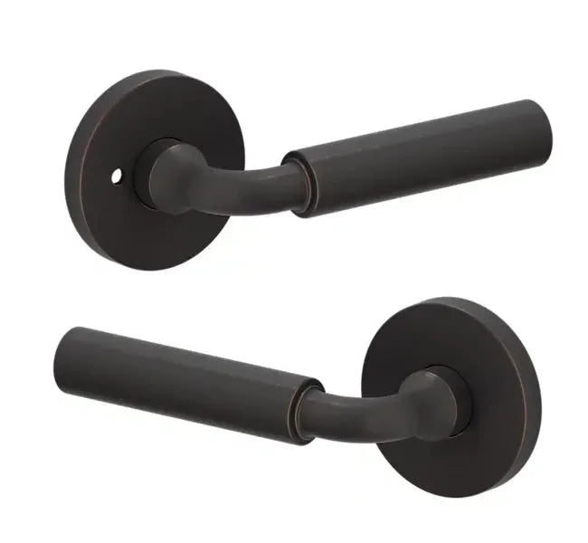 Baldwin L031 Gramercy Curved Lever with 5046 Rosette Venetian Bronze