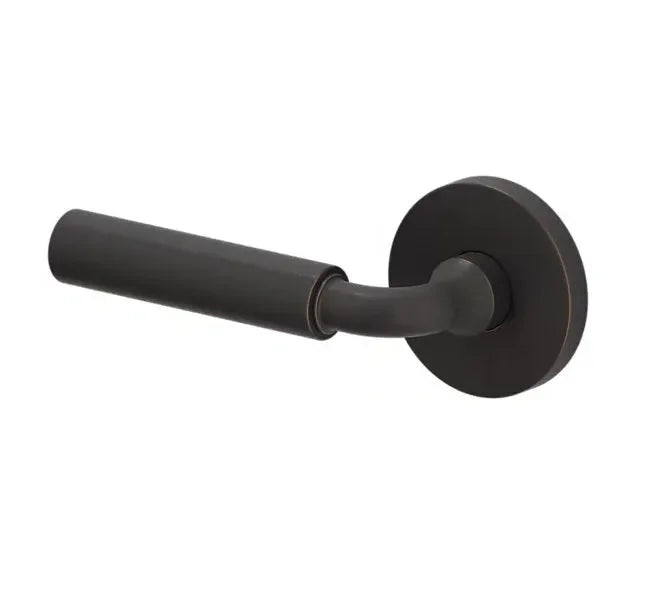 Baldwin L031 Gramercy Curved Lever with 5046 Rosette Venetian Bronze
