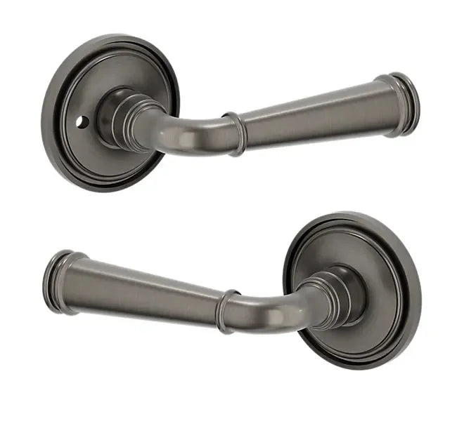 Baldwin L033 Briarcrest Lever with 5070 Rosette Graphite Nickel