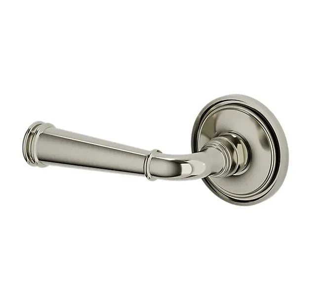 Baldwin L033 Briarcrest Lever with 5070 Rosette Lifetime Polished Nickel