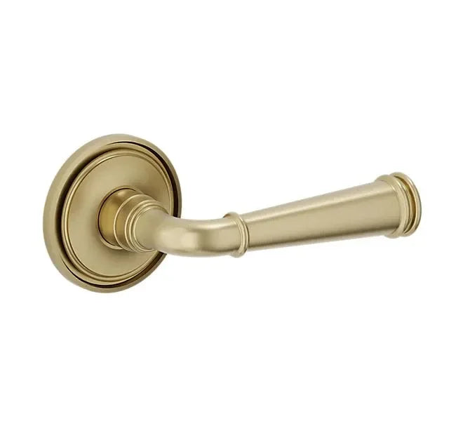 Baldwin L033 Briarcrest Lever with 5070 Rosette Lifetime Satin Brass