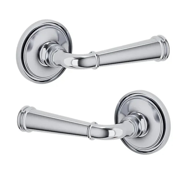 Baldwin L033 Briarcrest Lever with 5070 Rosette Polished Chrome
