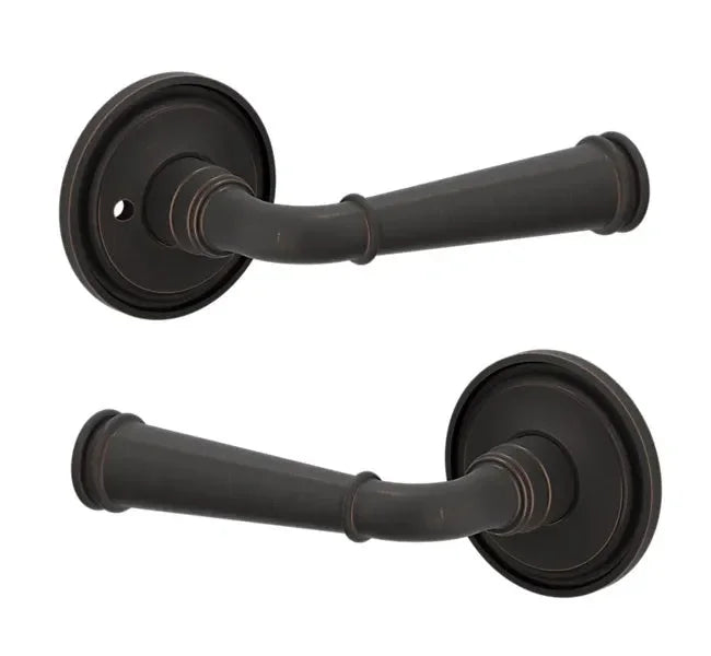 Baldwin L033 Briarcrest Lever with 5070 Rosette Venetian Bronze