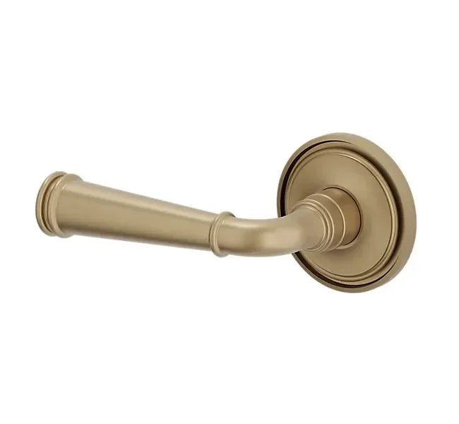 Baldwin L033 Briarcrest Lever with 5070 Rosette Vintage Brass