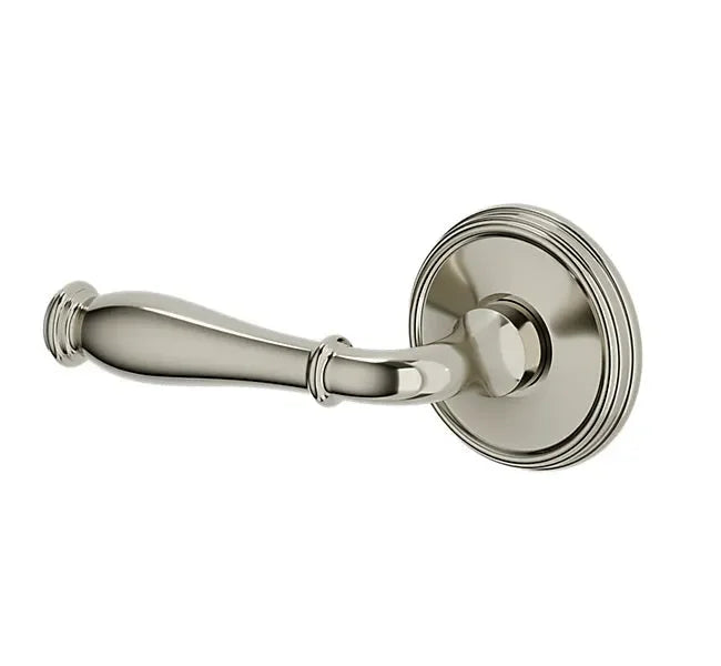 Baldwin L034 Nashville Lever with 5078 Rosette Lifetime Polished Nickel