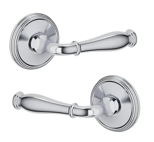 Baldwin L034 Nashville Lever with 5078 Rosette Polished Chrome