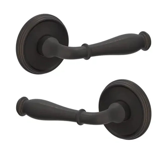 Baldwin L034 Nashville Lever with 5078 Rosette Venetian Bronze