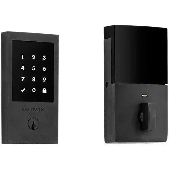 Baldwin Minneapolis Electronic Touchscreen Z-Wave Deadbolt in Distressed Oil Rubbed Bronze finish