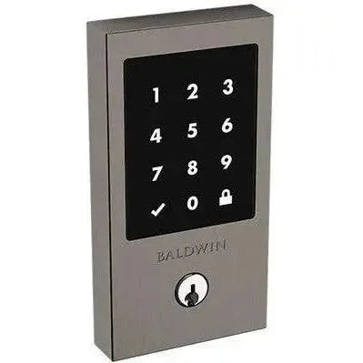 Baldwin Minneapolis Electronic Touchscreen Z-Wave Deadbolt in Graphite Nickel finish