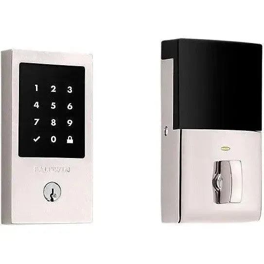 Baldwin Minneapolis Electronic Touchscreen Z-Wave Deadbolt in Lifetime Polished Nickel finish