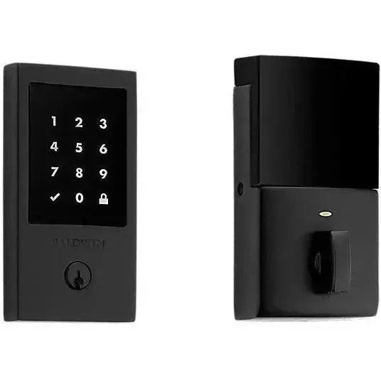 Baldwin Minneapolis Electronic Touchscreen Z-Wave Deadbolt in Satin Black finish