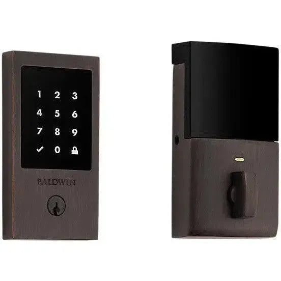 Baldwin Minneapolis Electronic Touchscreen Z-Wave Deadbolt in Venetian Bronze finish