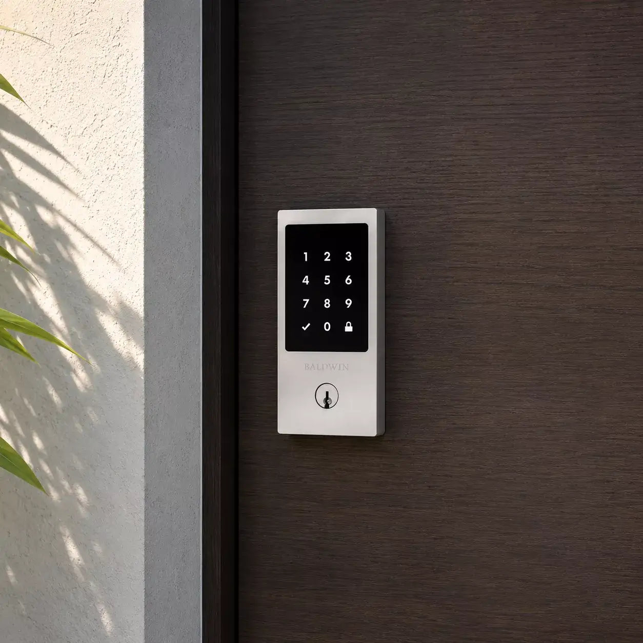 Baldwin Minneapolis Electronic Touchscreen Z-Wave Deadbolt in finish
