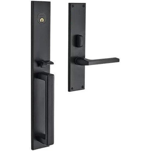 Baldwin Minneapolis Mortise Handleset Entrance Trim with Interior 5162 Lever Oil Rubbed Bronze