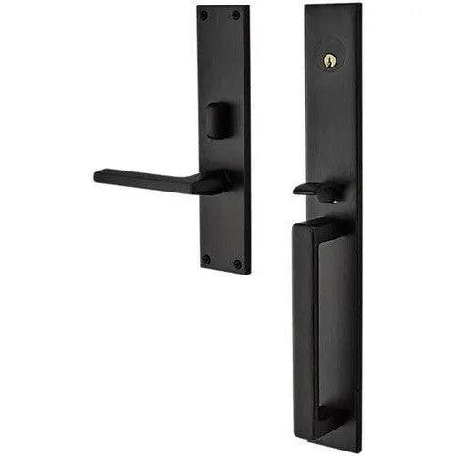 Baldwin Minneapolis Mortise Handleset Entrance Trim with Interior 5162 Lever Venetian Bronze
