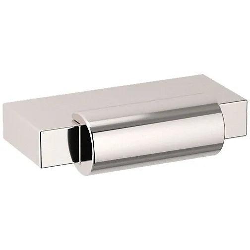 Baldwin Estate Modern Knob 1.9" in Lifetime Polished Nickel finish