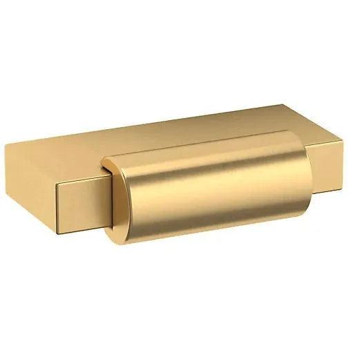 Baldwin Estate Modern Knob 1.9" in Lifetime Satin Brass finish