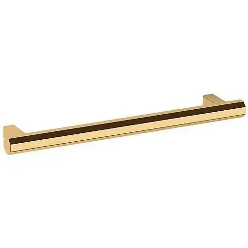 Baldwin Octagonal Cabinet Pull in Lifetime Polished Brass finish