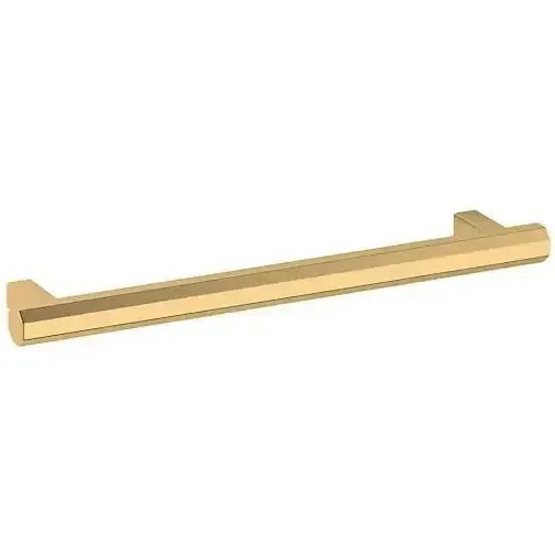 Baldwin Octagonal Cabinet Pull in Lifetime Satin Brass finish