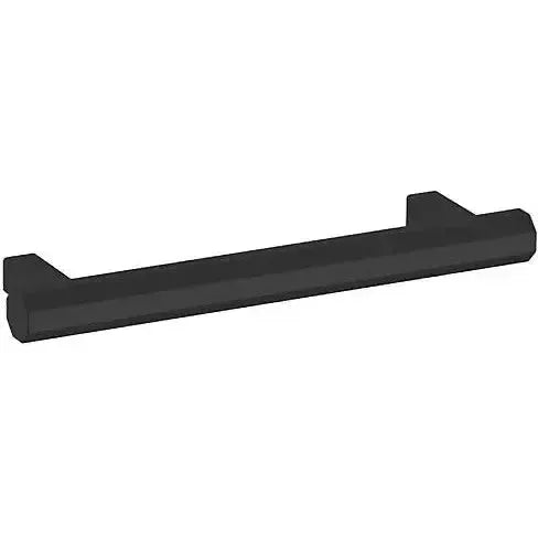 Baldwin Octagonal Cabinet Pull in Satin Black finish