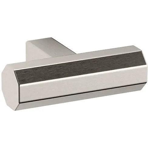 Baldwin Estate Octagonal Knob 1.5" in Satin Nickel finish