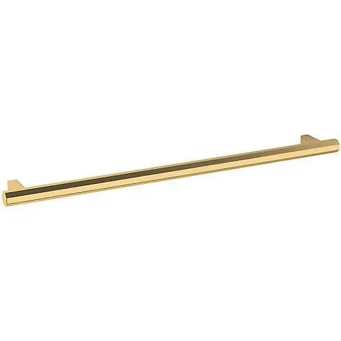 Baldwin Estate Octagonal Appliance Pull 18" in Lifetime Satin Brass finish