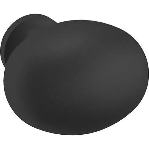 Baldwin Estate Oval Knob 1.312" in Satin Black finish